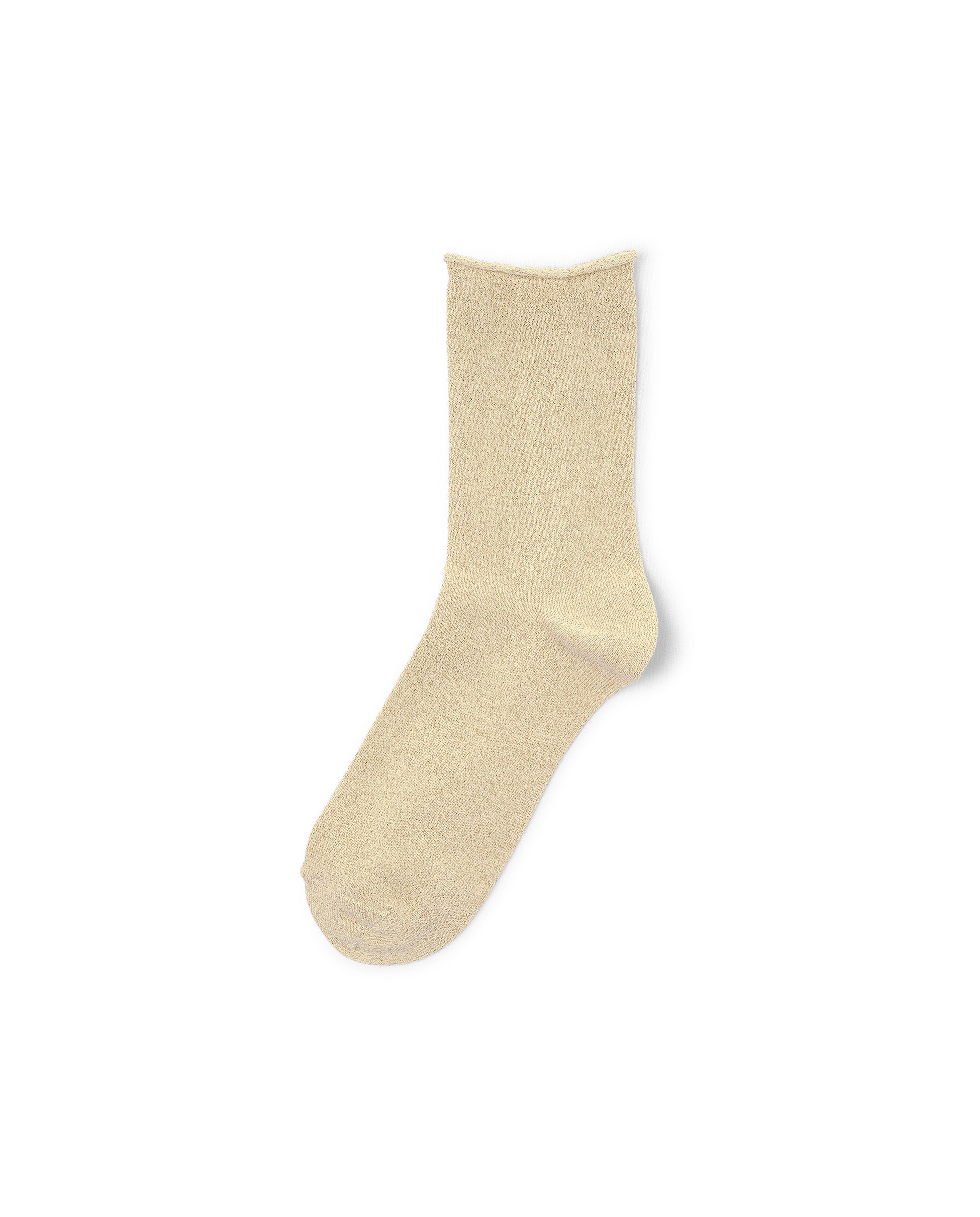 BRILLIS | Beige Socks with shimmer