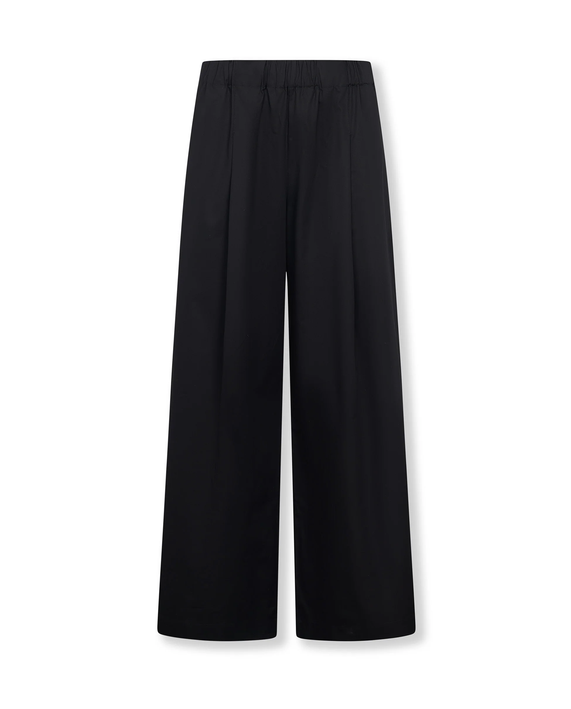 SILVA | Black Poplin Trousers - Image 7