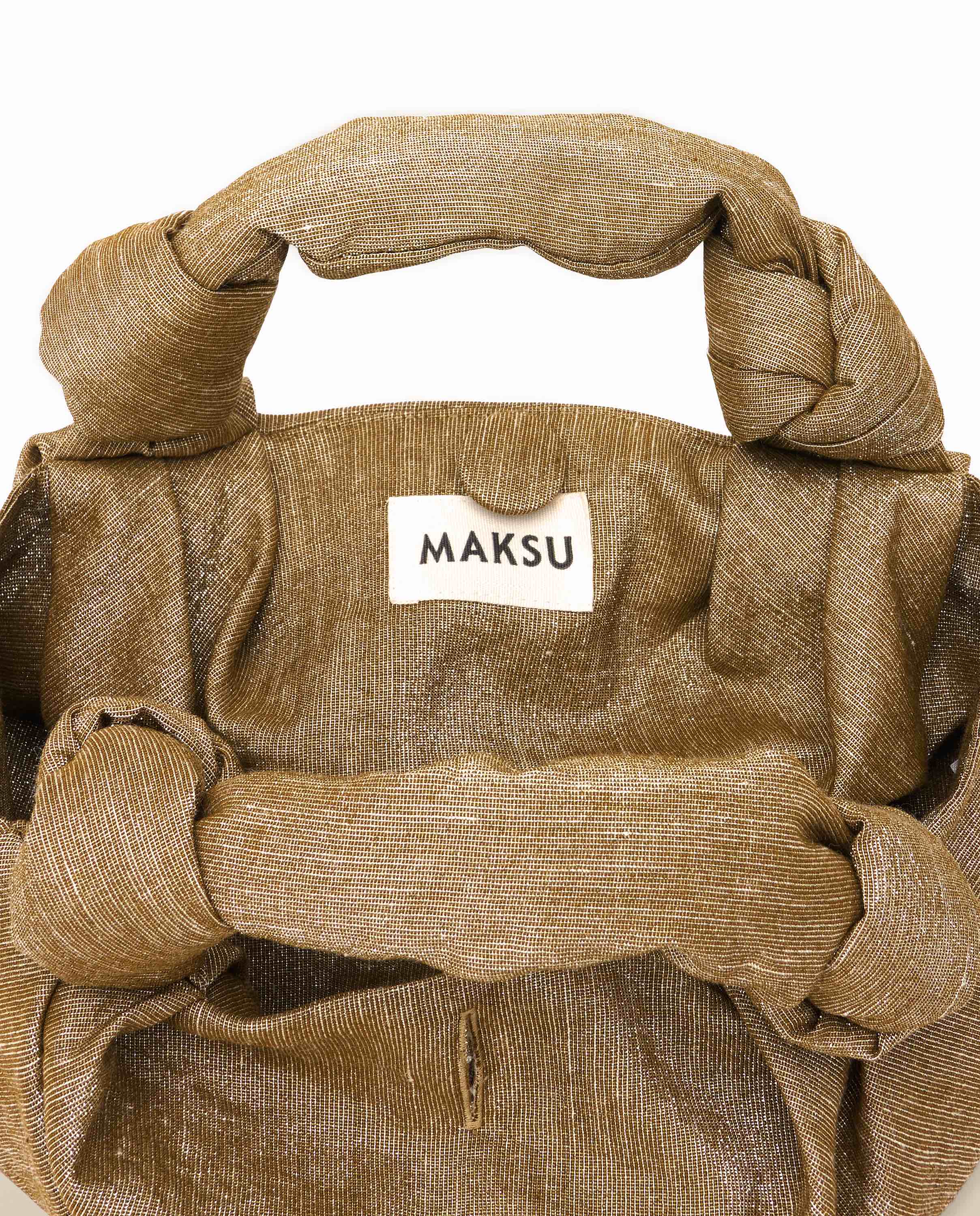 GYOSA | Gold Olive Lurex Handbag - Image 5